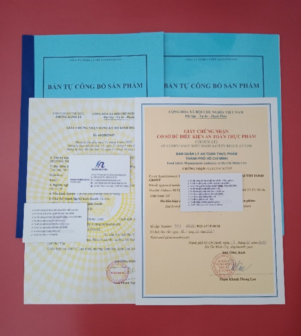 Giấy Chứng Nhận ATVSTP Nước Đá Điều Kiện Thủ Tục 9 Hướng dẫn thủ tục giấy chứng nhận cơ sở đủ điều kiện sản xuất