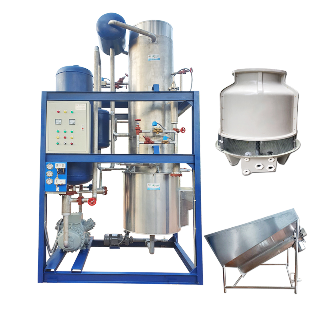 So Sánh Máy Làm Đá Và Nước Đá Nhà Máy Cho Quán Nước 7 Hệ thống tạo đá viên công nghiệp công suất 3 tấn/24 giờ cho cơ sở kinh doanh đồ uống
